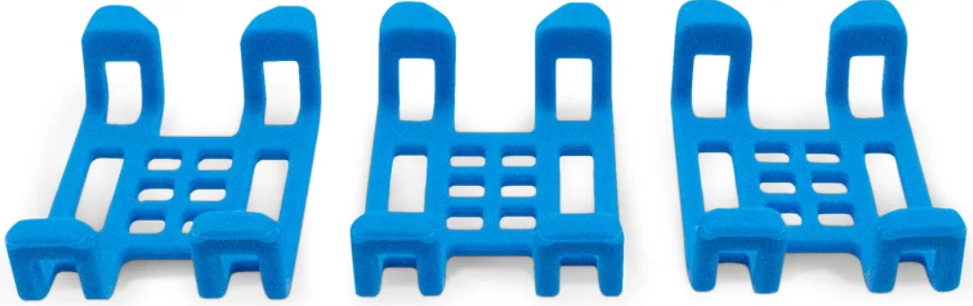 tractive GPS DOG 4 - Rubber Clips XL blau (3 Stk)