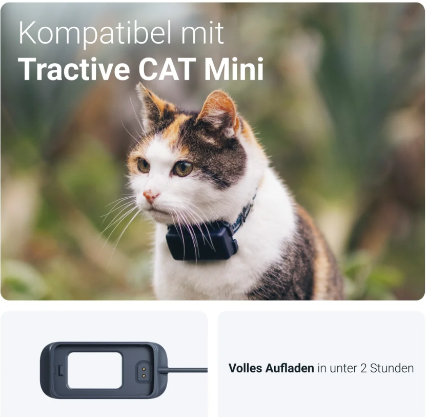 tractive GPS CAT Mini USB-Charger dunkelblau (1 Stk)