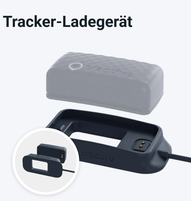tractive GPS CAT Mini USB-Charger dunkelblau (1 Stk)