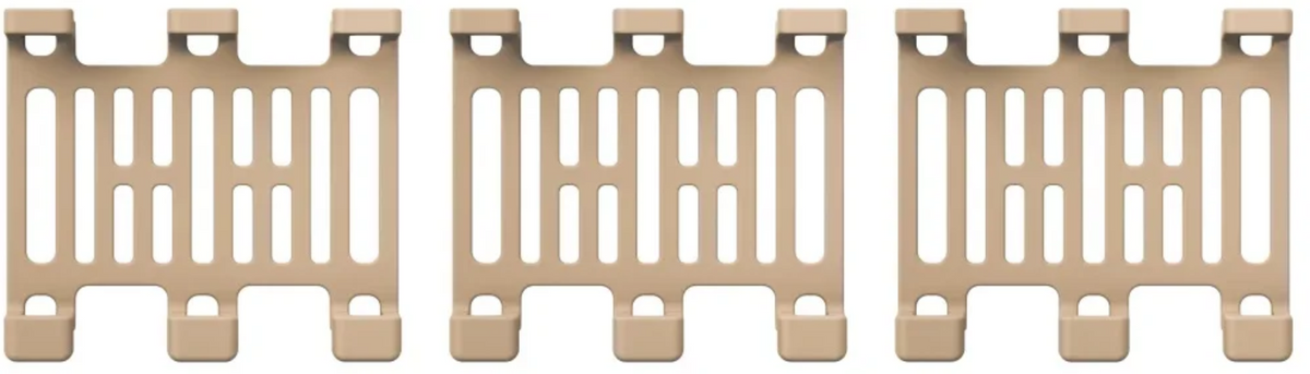 tractive GPS DOG XL Rubber Clips braun (3 Stk)