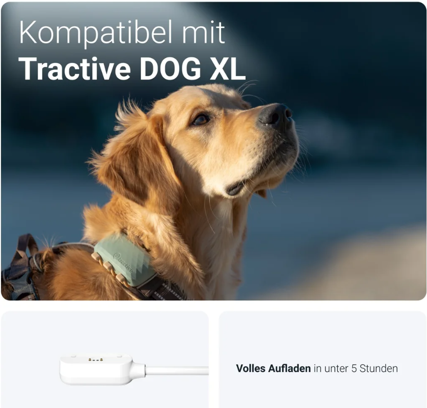 tractive GPS DOG XL Charger USB-C weiss (1 Stk)