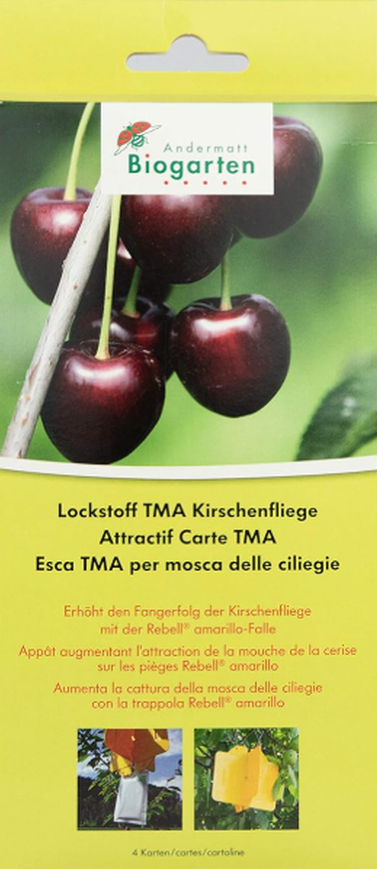 Andermatt Biogarten Kirschenfliegen-Lockstoffkarten (4 Stk)