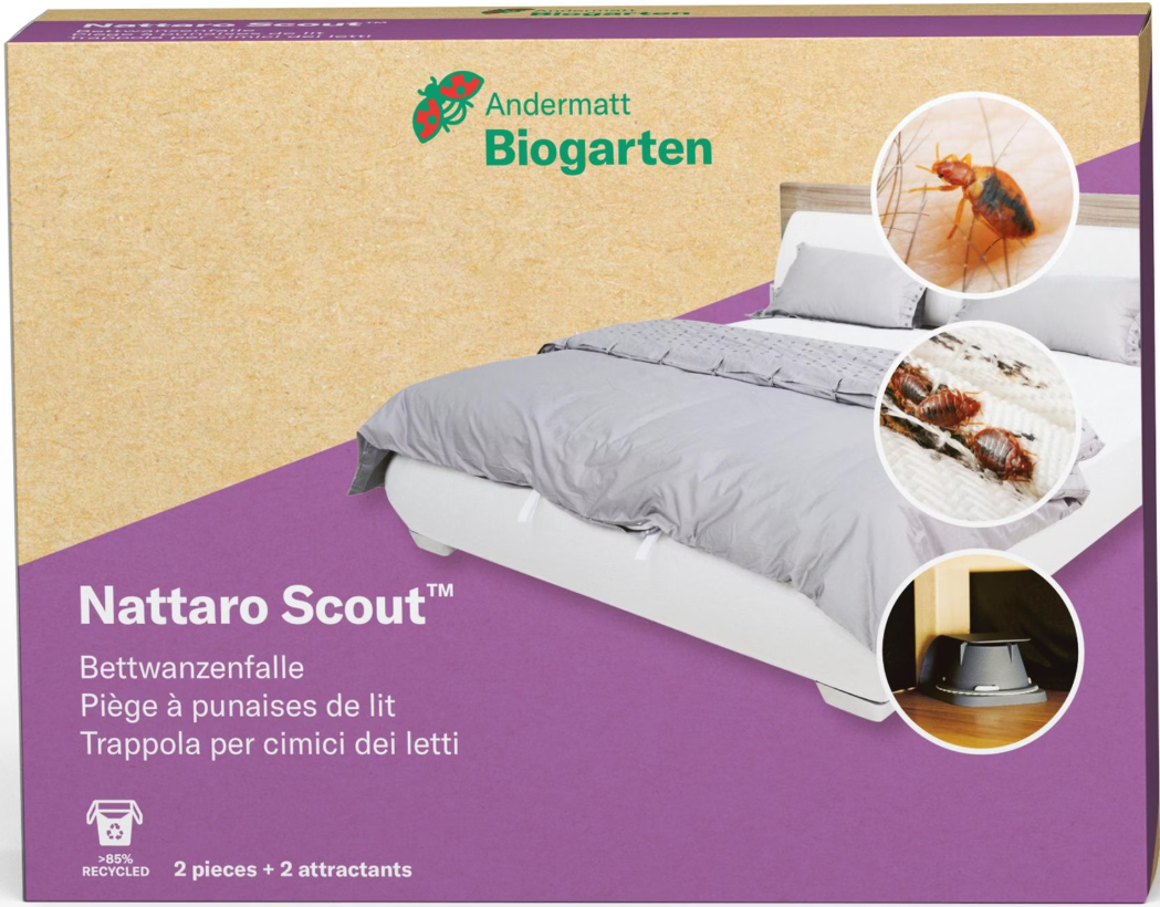 Andermatt Biogarten Nattaro Scout Bettwanzenfallen-Set (4-teilig)