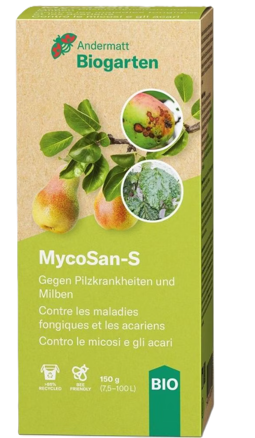 Andermatt Biogarten MycoSan-S gegen Pilzkrankheiten und Milben (150g)