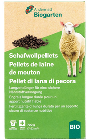Andermatt Biogarten Schafwollpellets (700g)