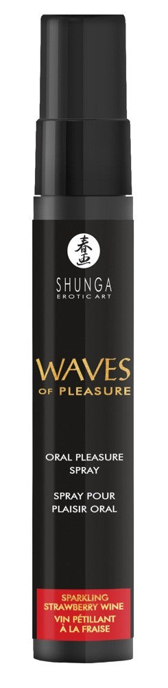 Shunga Waves of Pleasure Strawberry Wine Oralsex-Mundspray (20ml)