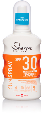 Sherpa Tensing Sonnenspray SPF 30 Invisible (175ml)