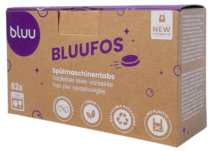 bluu bluufos Spülmaschinentabs (62 Stk)