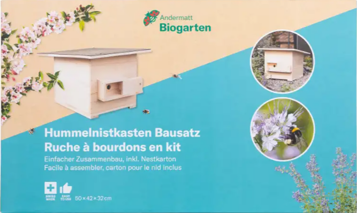Andermatt Biogarten Bausatz Hummelnistkasten 50x42x30cm (1 Stk)