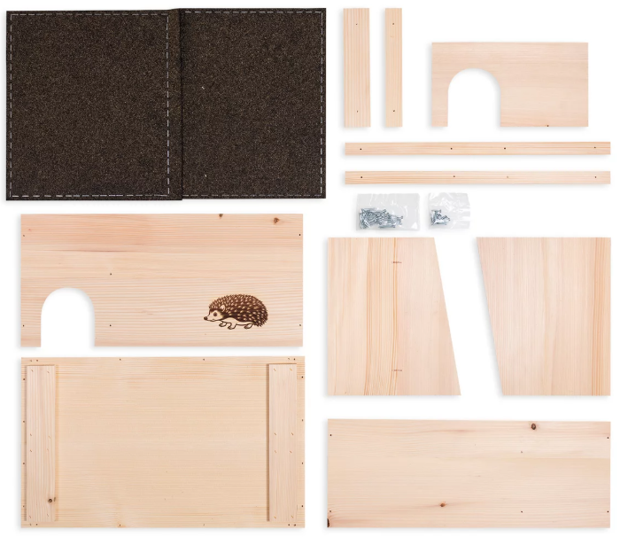 Andermatt Biogarten Bausatz Igelhaus, 60x36x30cm (1 Stk)