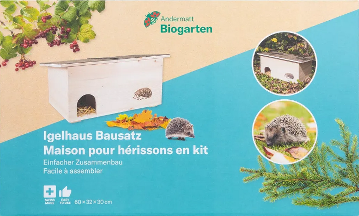 Andermatt Biogarten Bausatz Igelhaus 60x36x30cm (1 Stk)