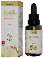 CANNSOL Ingwer mit Zink Tropfen (30ml)