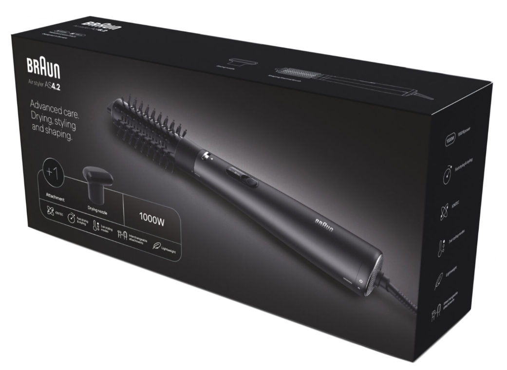 Braun Warmluftbürste Air Styler AS 4.2 schwarz (1 Stk)