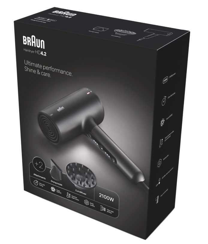 Braun Haartrockner HD 4.2 schwarz (1 Stk)