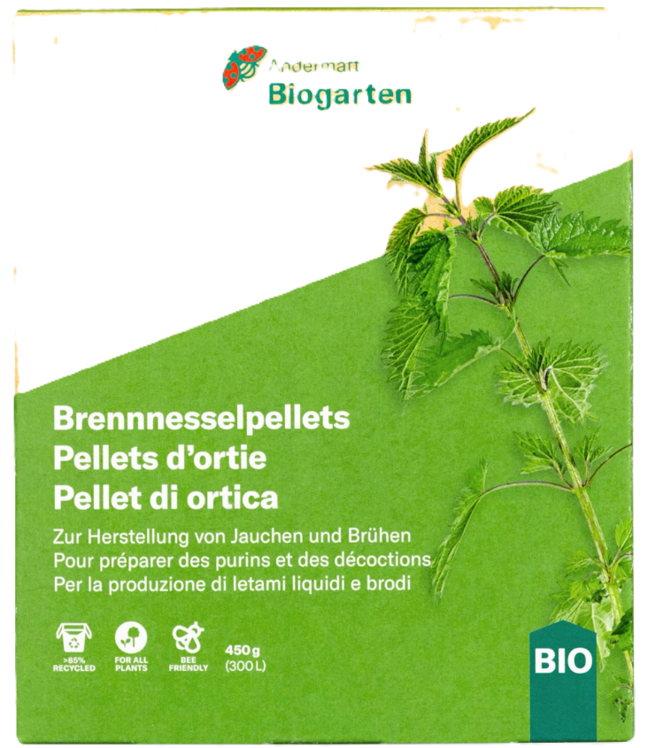 Andermatt Biogarten Brennnesselpellets (450g)