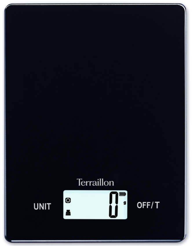 Terraillon Küchenwaage Smart USB, schwarz (1 Stk)