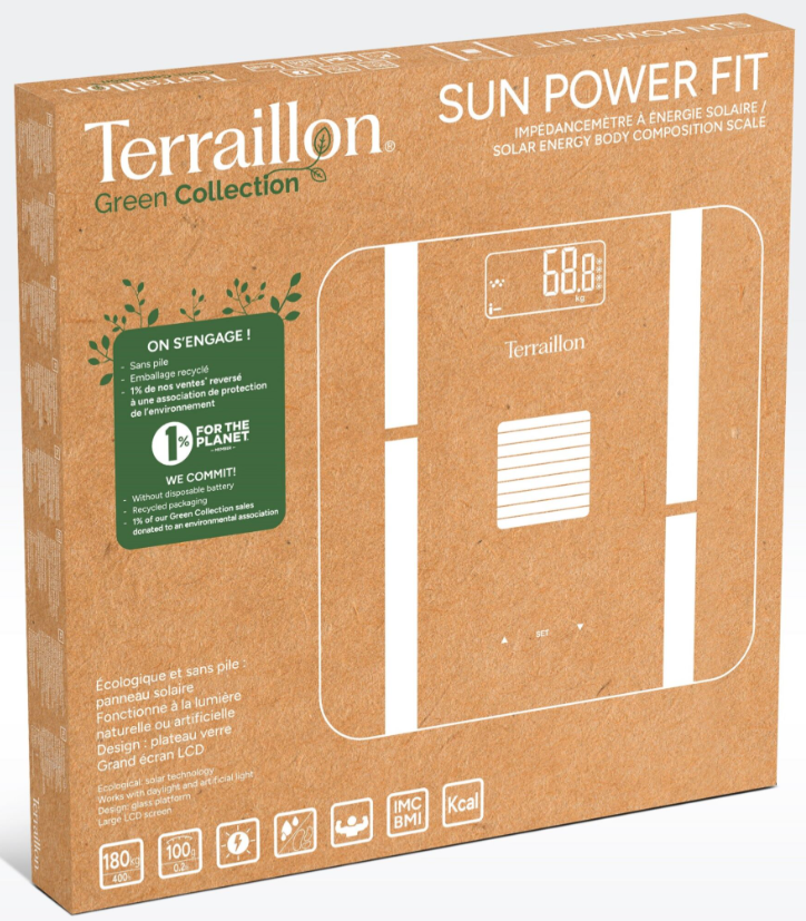 Terraillon Personenwaage Sun Power Fit (1 Stk)