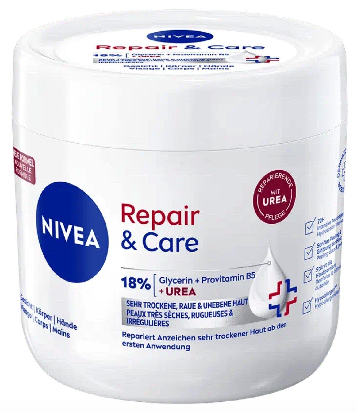 NIVEA Repair & Care Urea Extra Repair Creme (400ml)