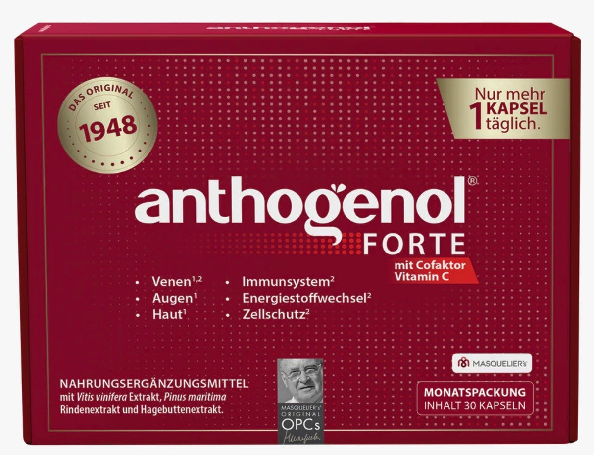 MASQUELIER'S Anthogenol forte Kapseln mit OPC (30 Stk)