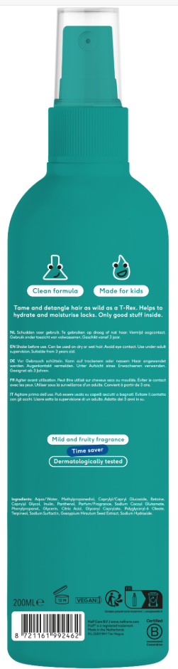 Naïf Kids Haar Pflege- und Entwirrspray (200ml)