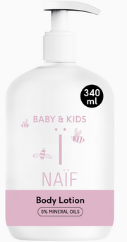 Naïf Baby & Kids Body Lotion Pump (340ml)