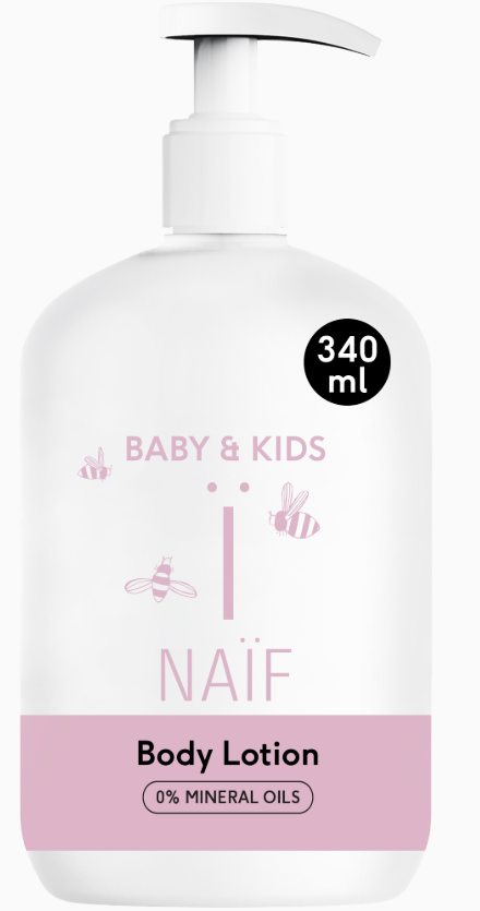 Naïf Baby & Kids Body Lotion Pump (340ml)