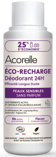 Acorelle Deo 24h Roll-on emfpindliche Haut Refill (100ml)