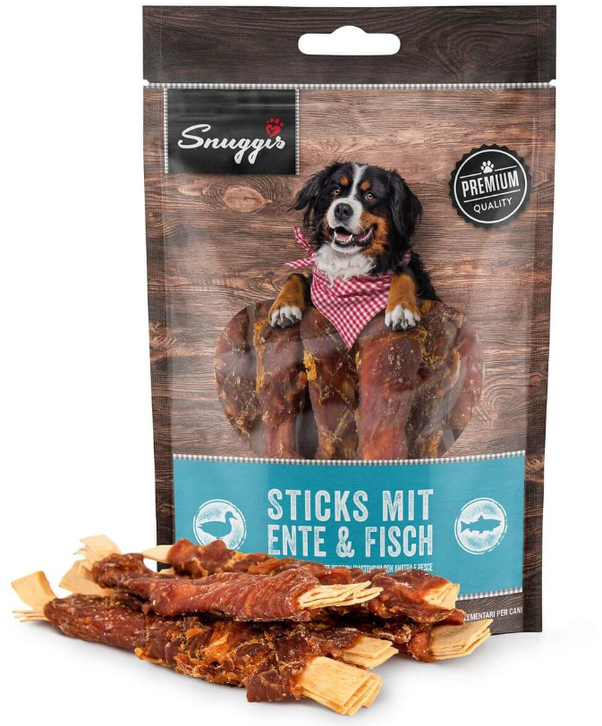 Snuggis Sticks mit Ente und Fisch (100g)