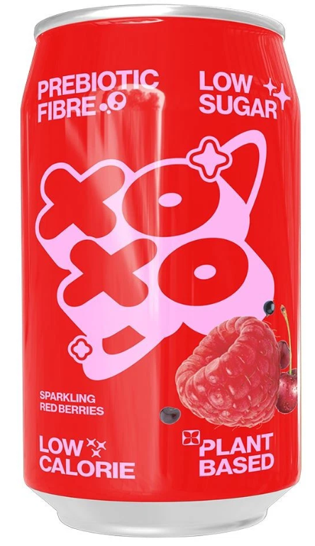 XOXO Soda Red Berries (12x330ml)