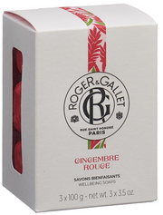 ROGER & GALLET Roter-Ingwer-Seife (3x100g)