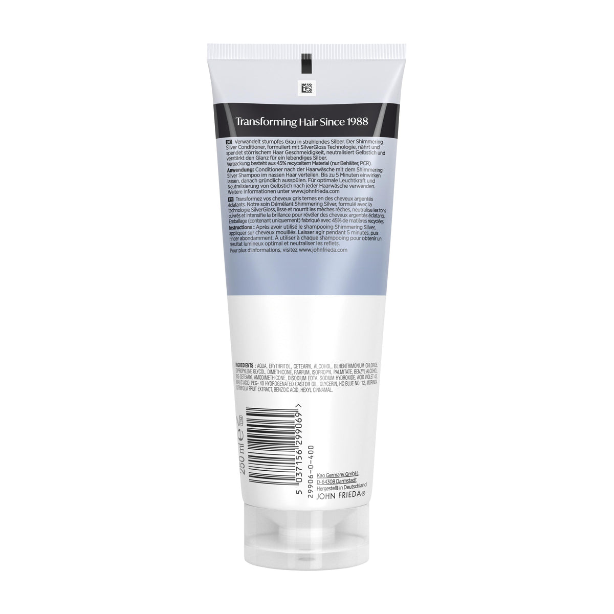 John Frieda Shimmering Silver Conditioner (250ml)