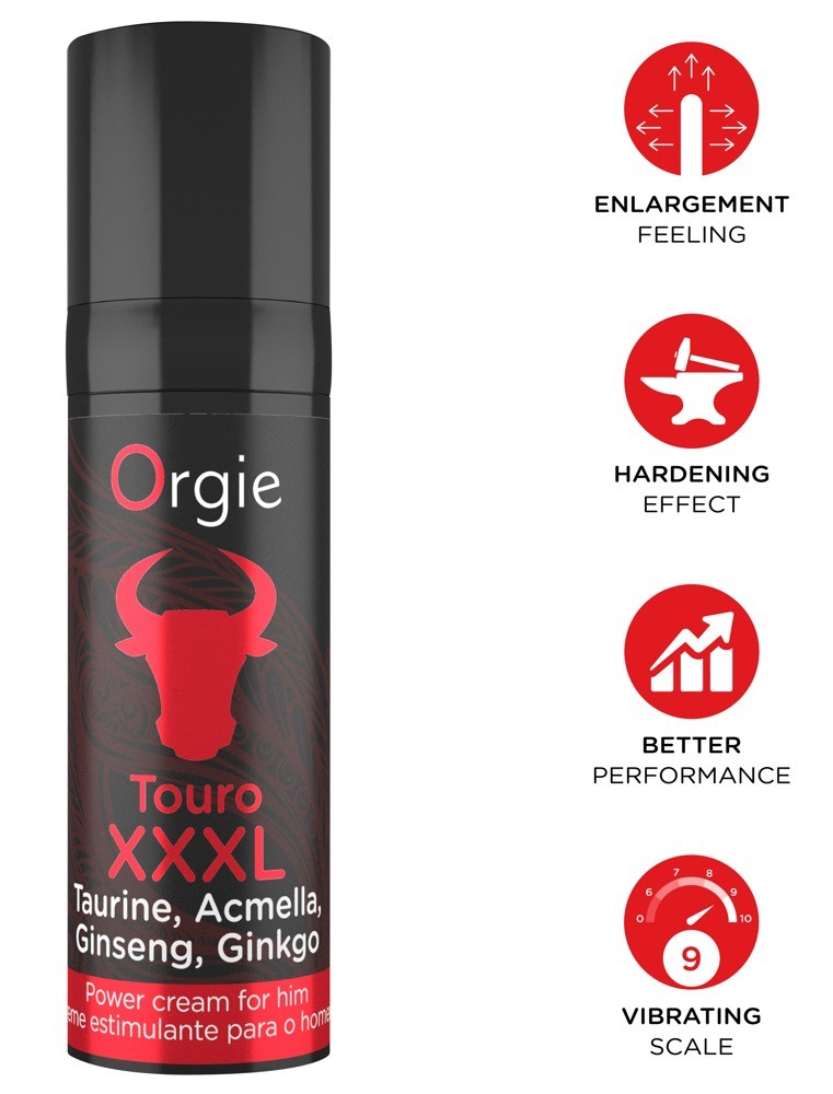 Orgie Touro XXXL Penis-Massagecreme (15ml)