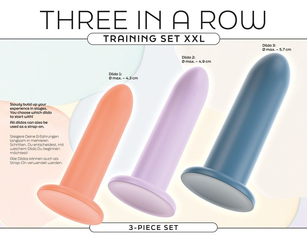 You2Toys Three in a Row Dildo-Set (3-teilig)