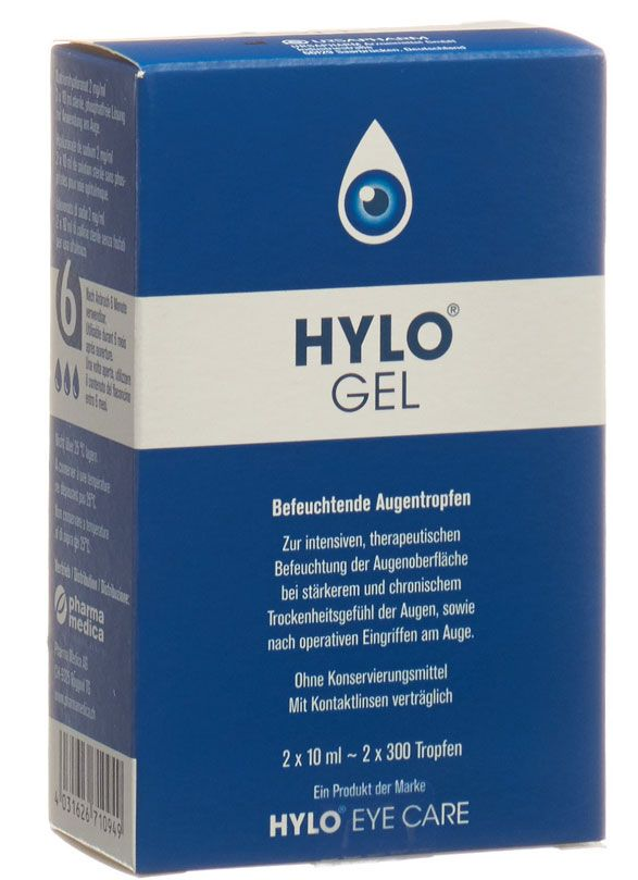 Hylo Gel Augentropfen (2 x 10ml)