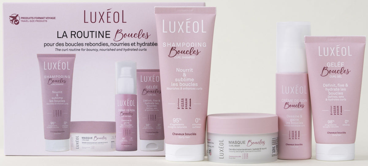 Luxéol Reise-Set für Lockenpflege (4-teilig)