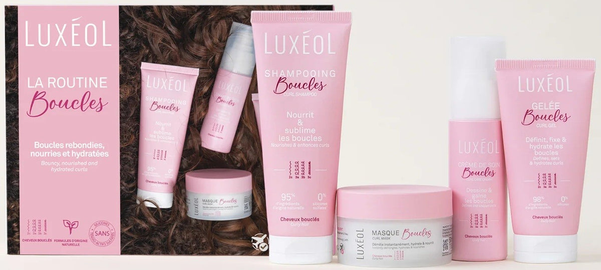 Luxéol Reise-Set für Lockenpflege (4-teilig)
