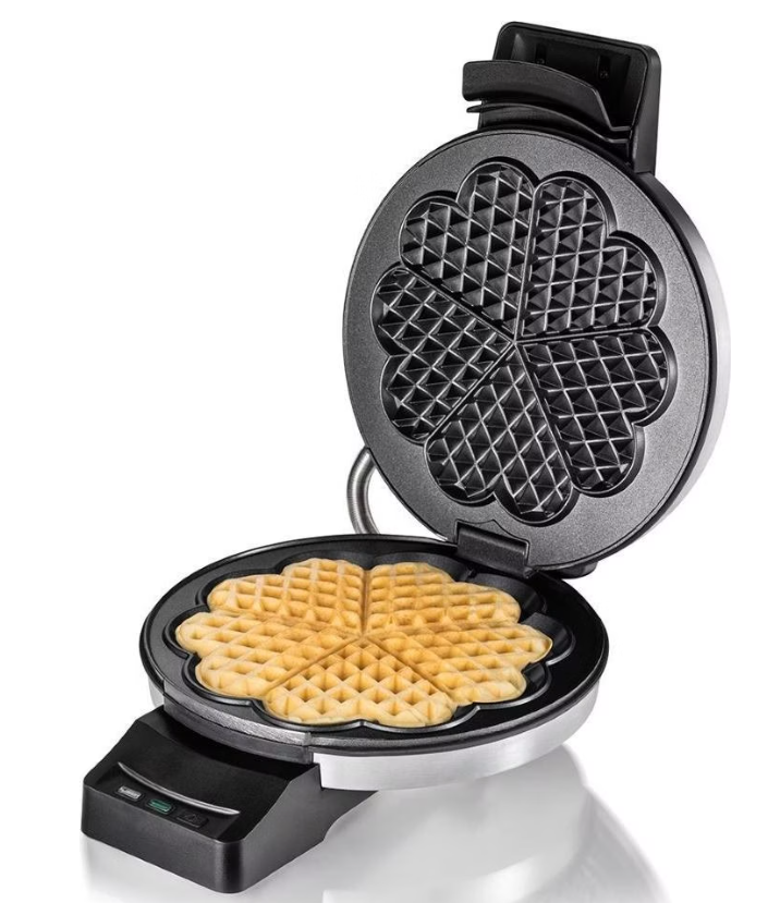 Cloer Waffeleisen Professional, Waffel-Durchmesser 16cm (1 Stk)