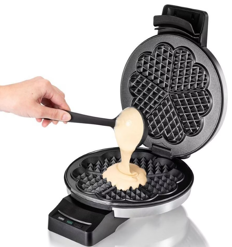 Cloer Waffeleisen Professional, Waffel-Durchmesser 16cm (1 Stk)