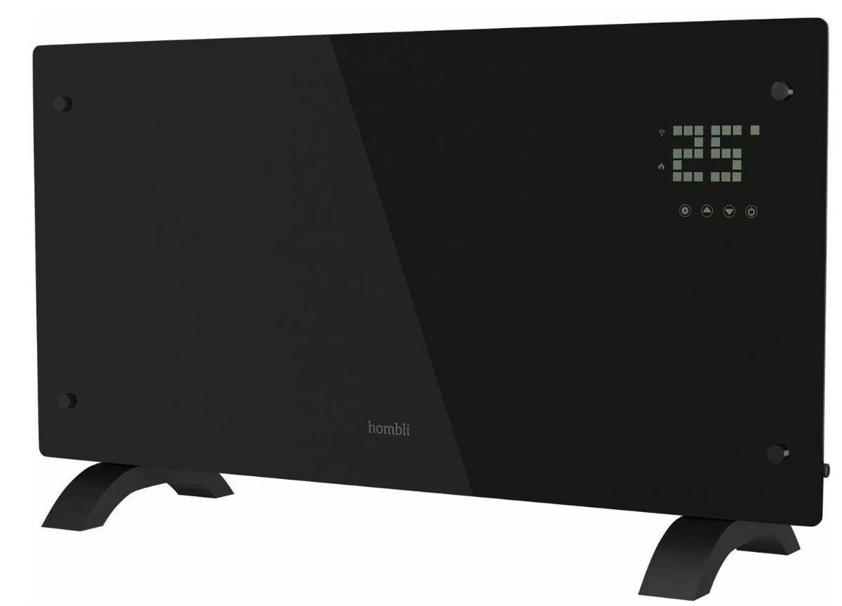 hombli Smart Convection Heater 2000W Black Glass (1 Stk)