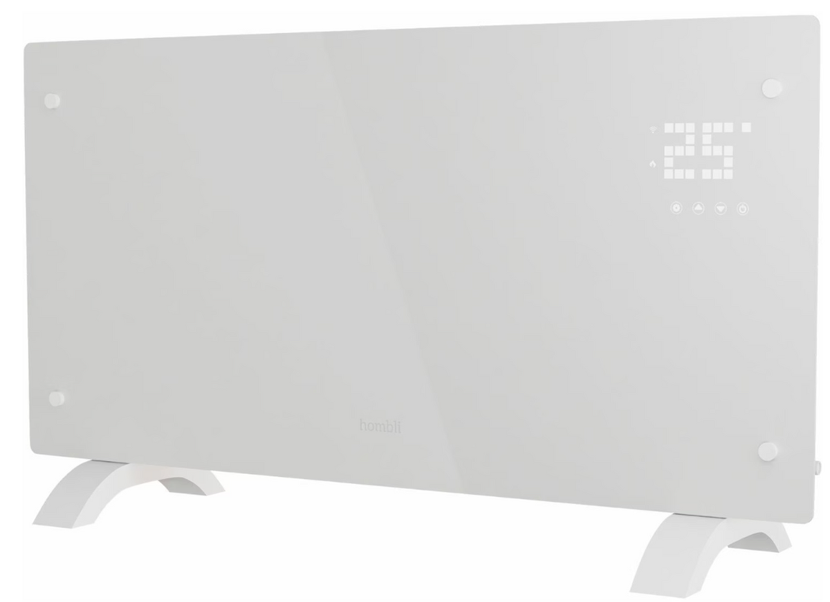 hombli Smart Convection Heater 2000W White Glass (1 Stk)