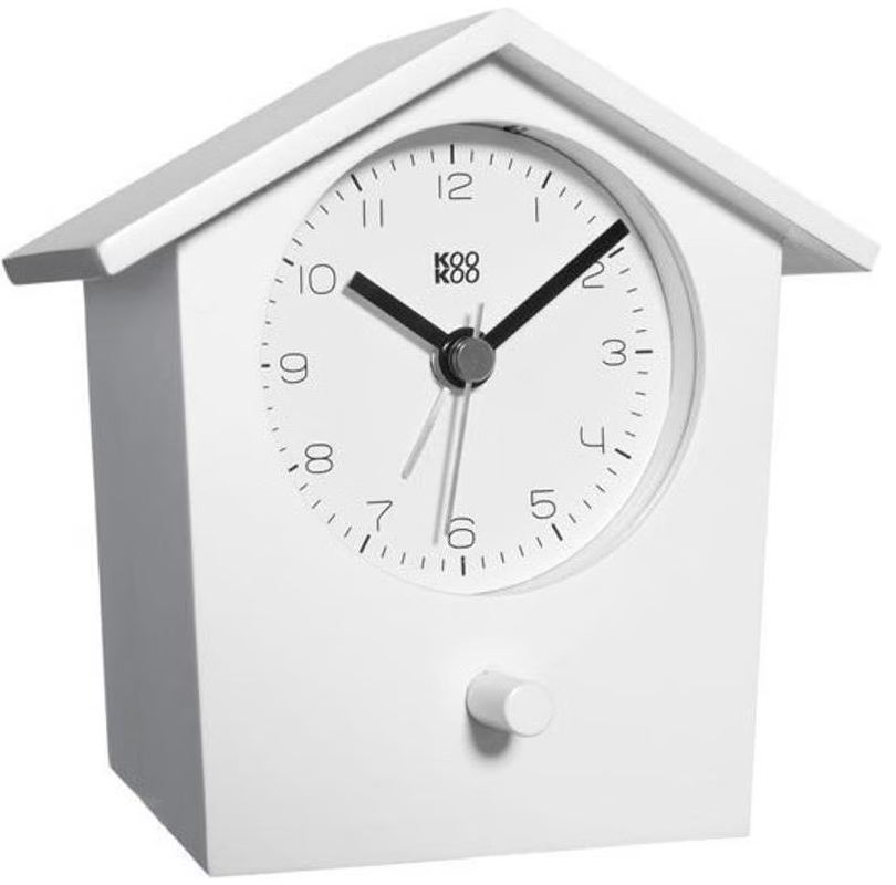 Kookoo EarlyBird Vogelstimmenwecker weiss, 12x11x8cm (1 Stk)