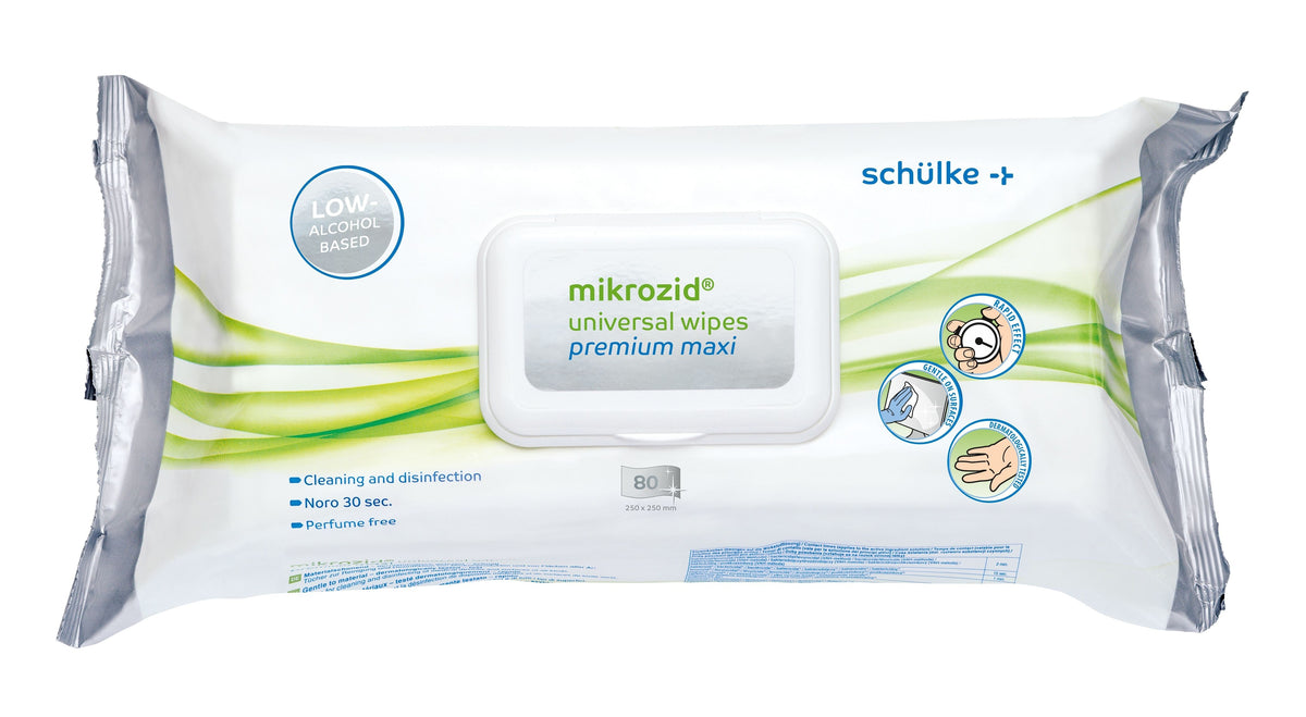 Schülke mikrozid universal wipes premium maxi (80 Stk)