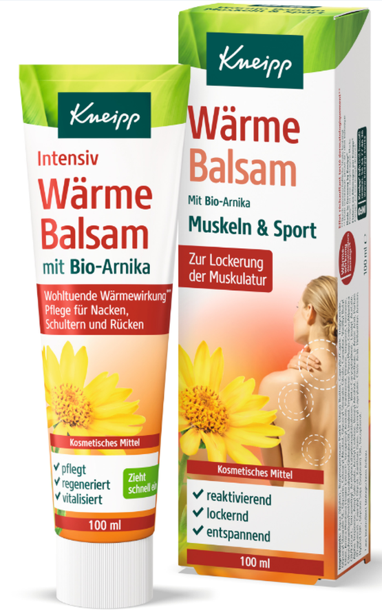 Kneipp Wärmebalsam mit Bio-Arnika (100ml)