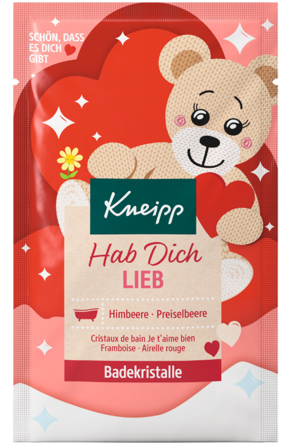Kneipp Badekristalle Hab dich lieb (60g)
