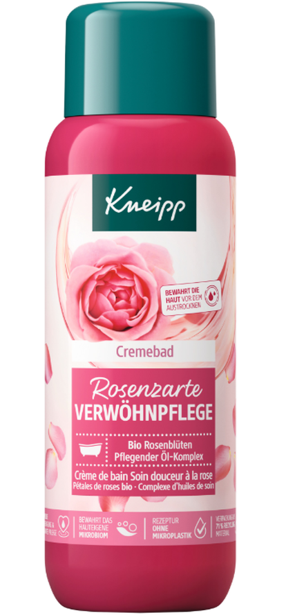 Kneipp Cremebad Rosenzarte Verwöhnpflege (400ml)
