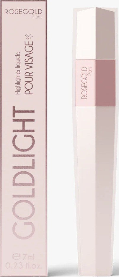 Rosegold Paris Goldlight, flüssiger Highlighter für das Gesicht (7ml)