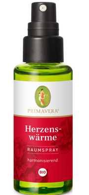 PRIMAVERA Raumspray Herzenswärme Bio (50ml)