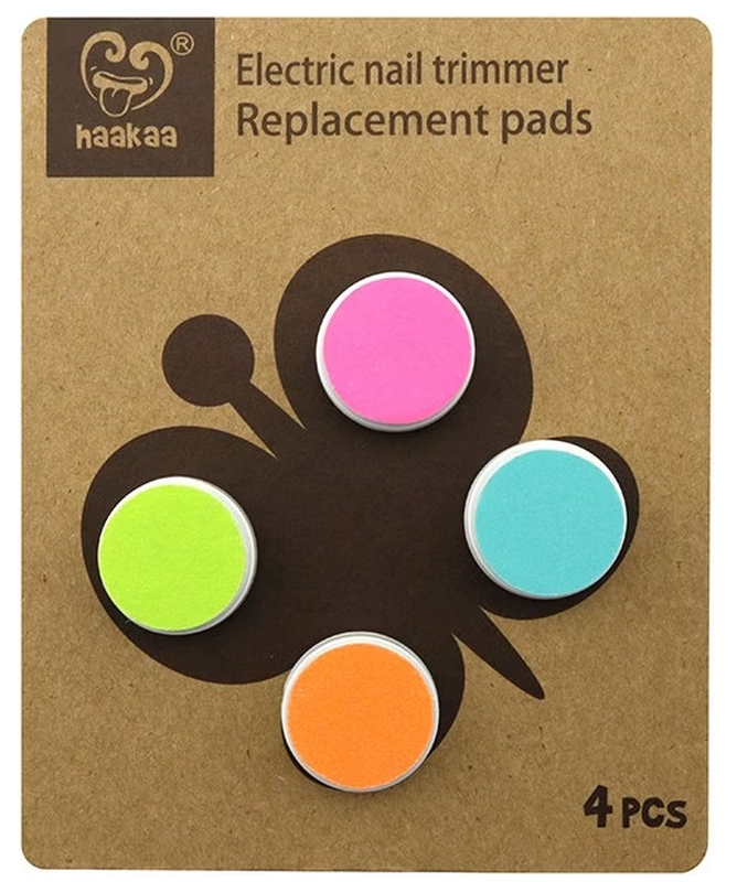 haakaa Ersatzpads für Baby Nagelpflege Set (4 Stk)