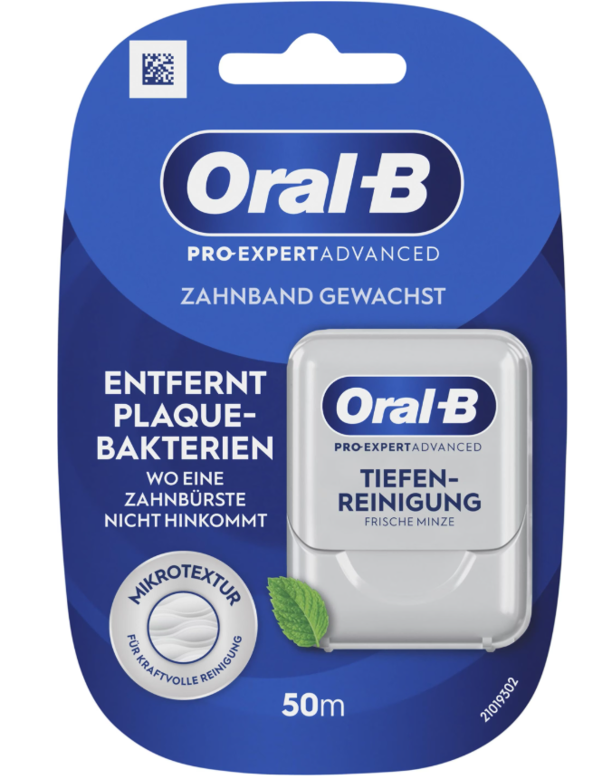 Oral-B Pro Expert Advanced, Zahnband gewachst, 50m (1 Stk)