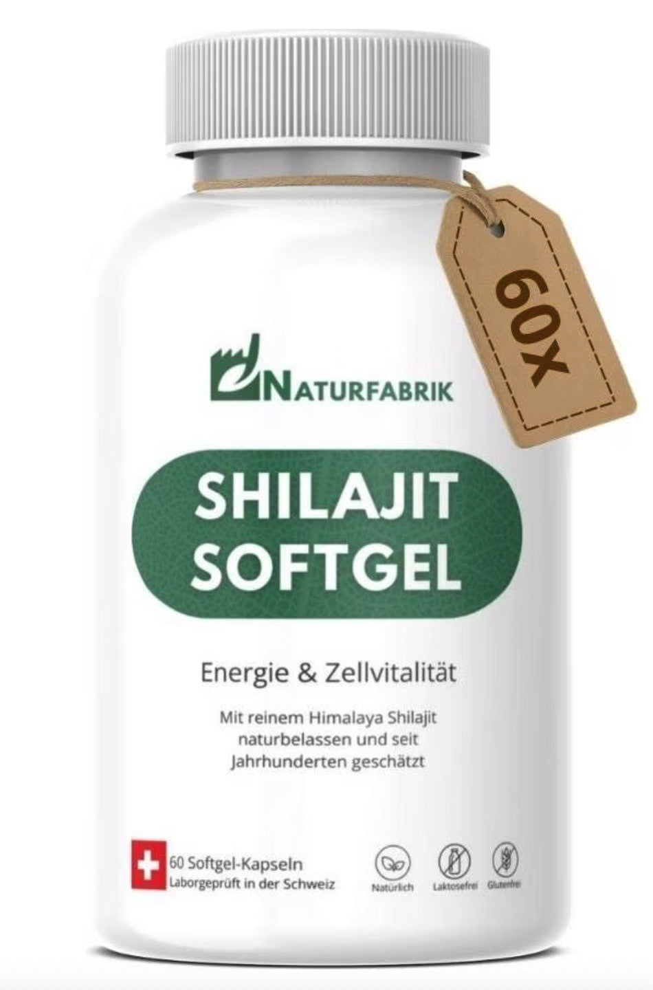 NATURFABRIK Shilajit Weichkapseln (60 Stk)